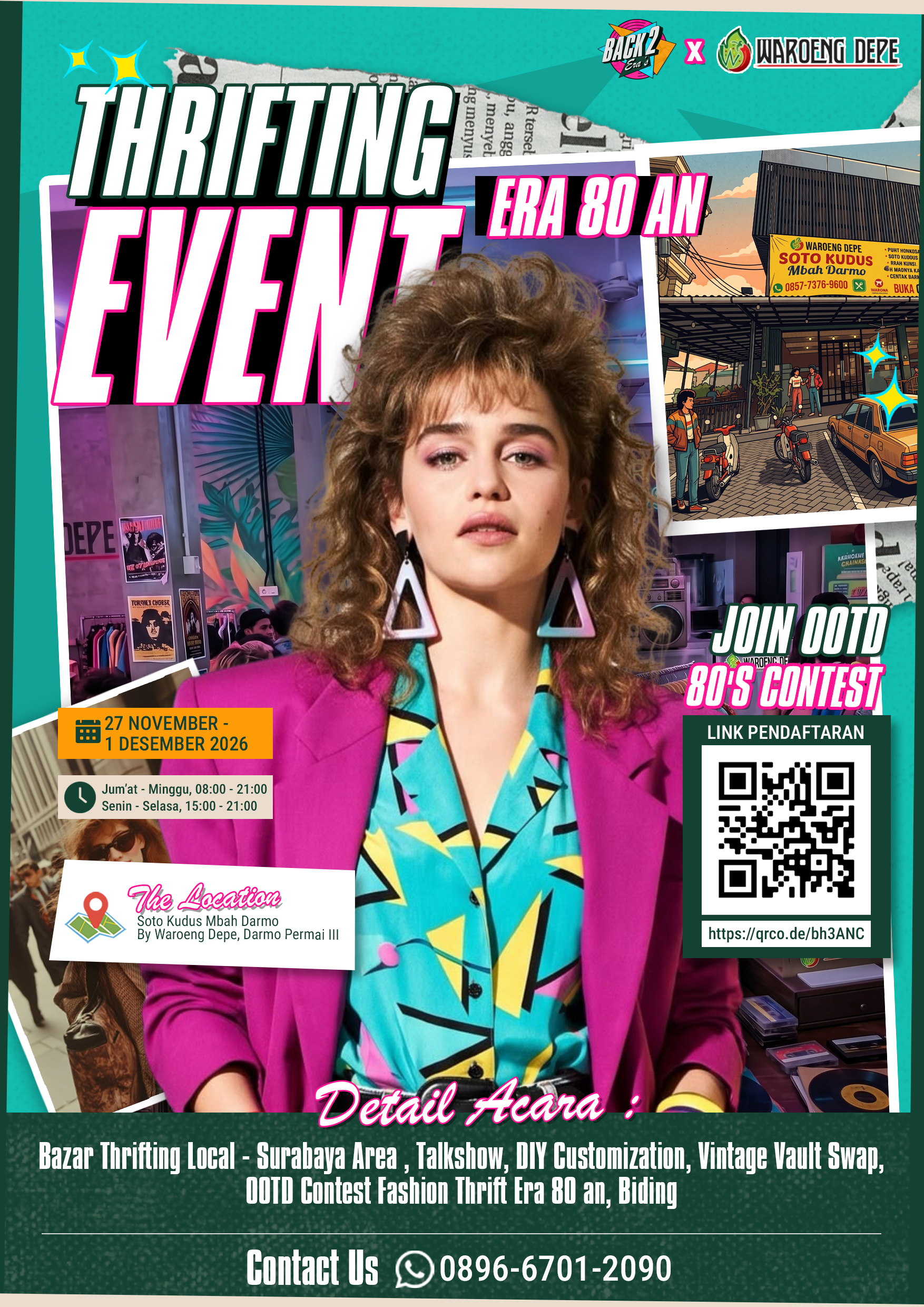 80s Fashion Portrait